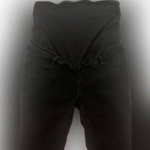 Abercrombie Black Skinny Maternity Jeans